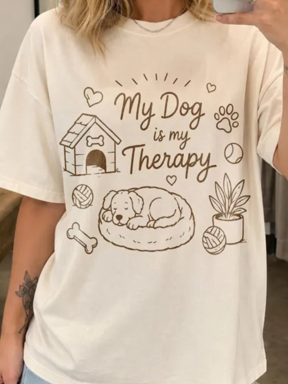Dog Lover Shirt, Cute Dog Shirt, Graphic Dog Tee